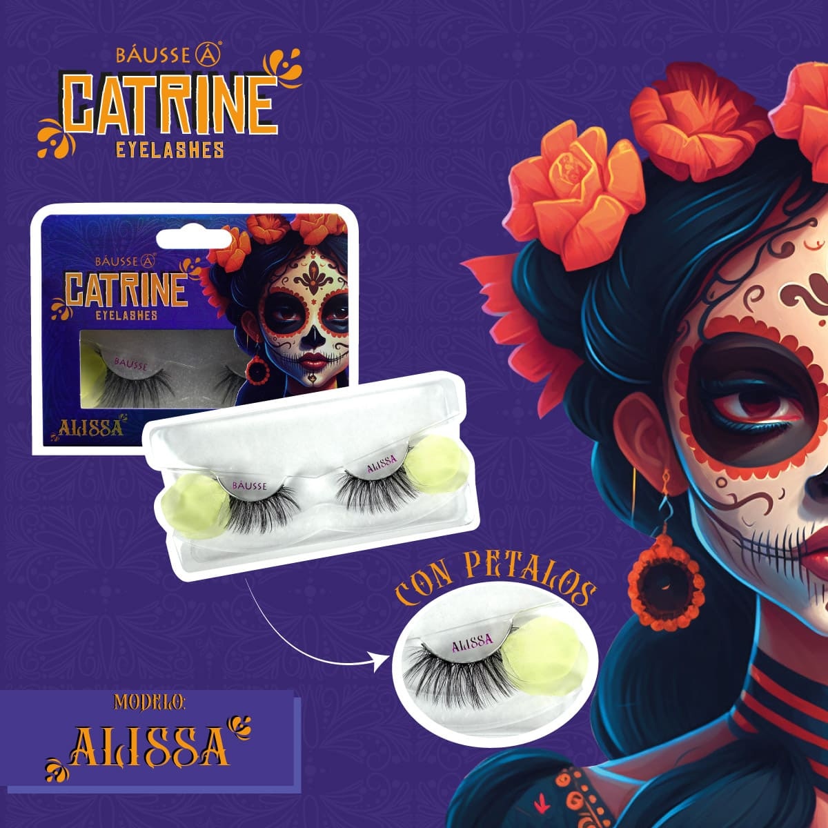 Pestañas Catrine eyelashes ALISSA M1492