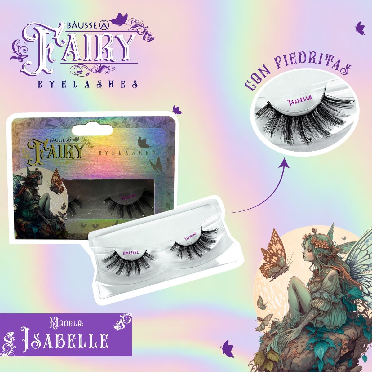 Pestañas Fairy eyelashes ISABELLE M1487