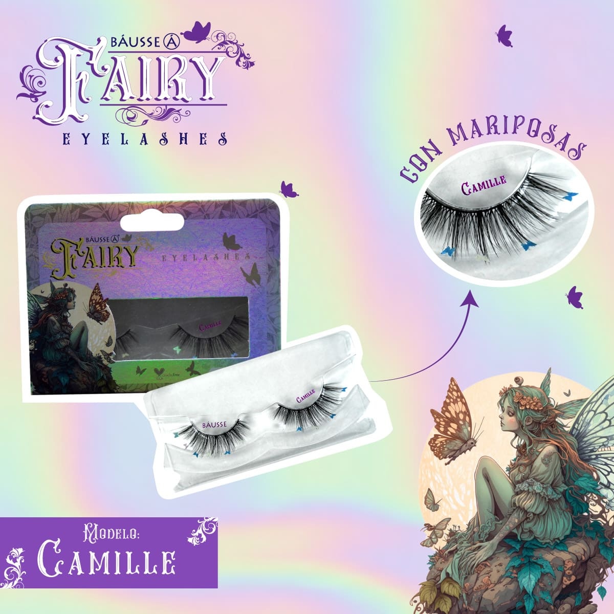 Pestañas Fairy eyelashes CAMILLE M1488