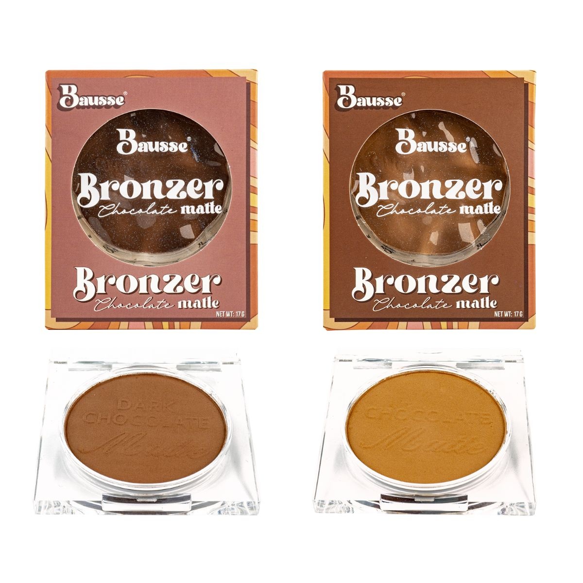 Bronzer chocolate mate 2 tonos M2033